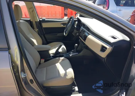 2016 Toyota Corolla Le from USA, damaged, VIN 2T1BURHE3GC595427